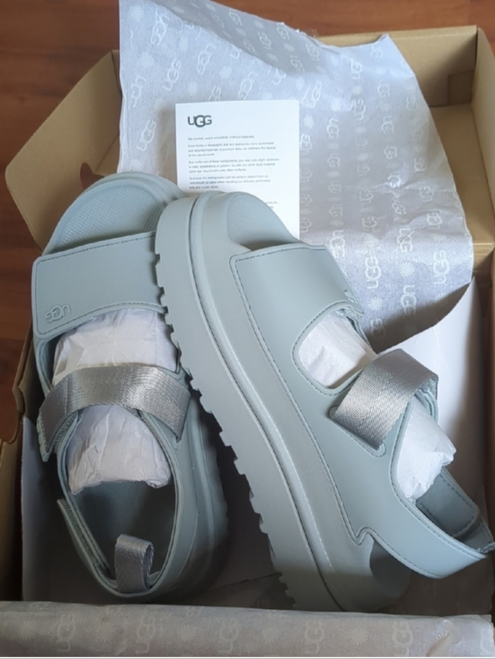 New Ugg Goldenglow SandalsSize 9
